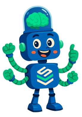 Stockitup robot mascotte